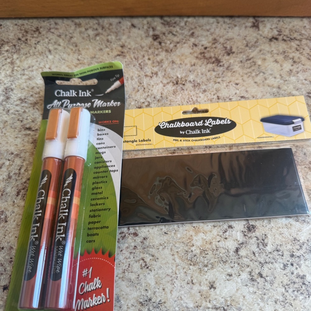 CHALK INK MARKER  SET FOR ORGANIZATION BRAND NEW